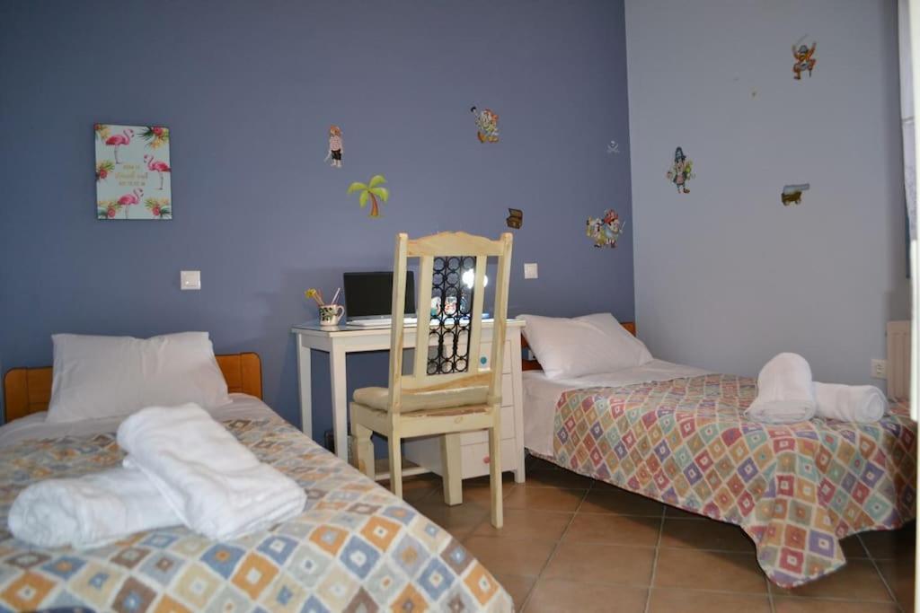 הוילה Koronos Blue House מראה חיצוני תמונה
